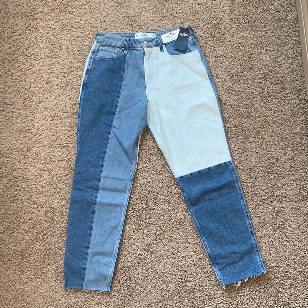 hollister curvy high-rise mom jeans